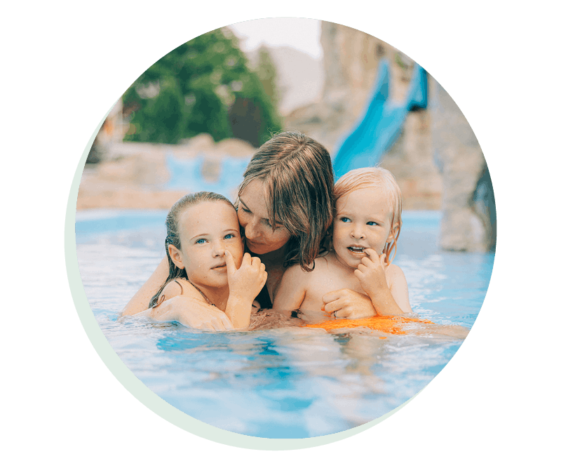 Entrée au parc aquatique