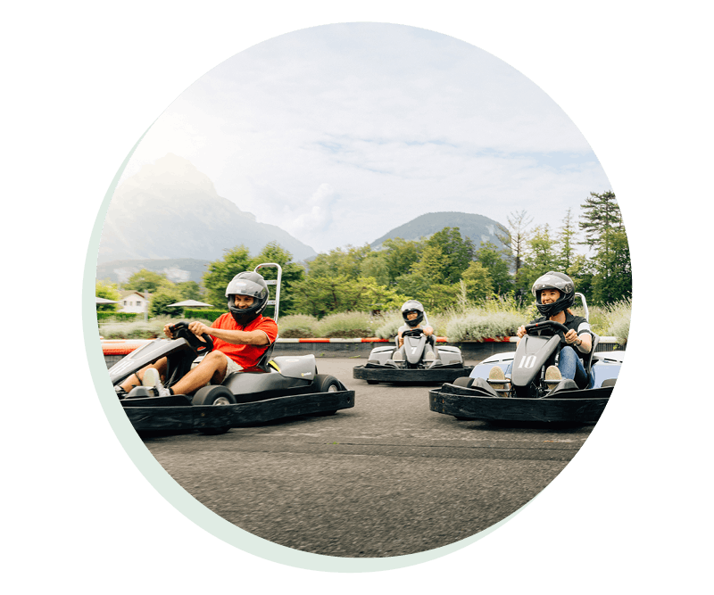 Kartbahn Einzeleintritt