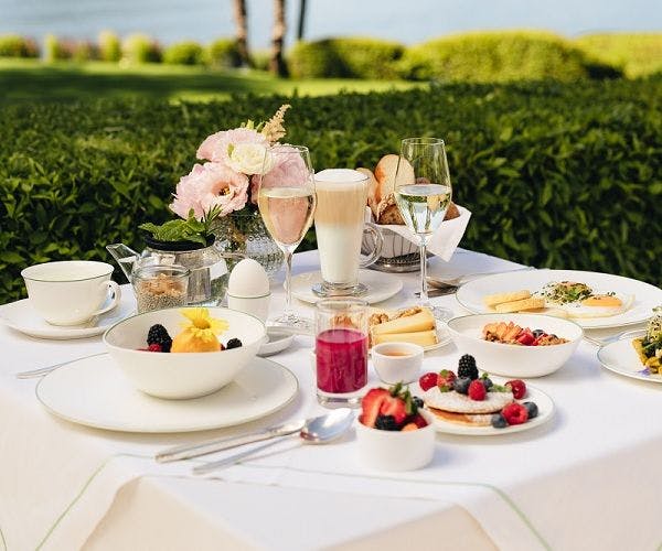 Frühstück mit Seeblick<br>