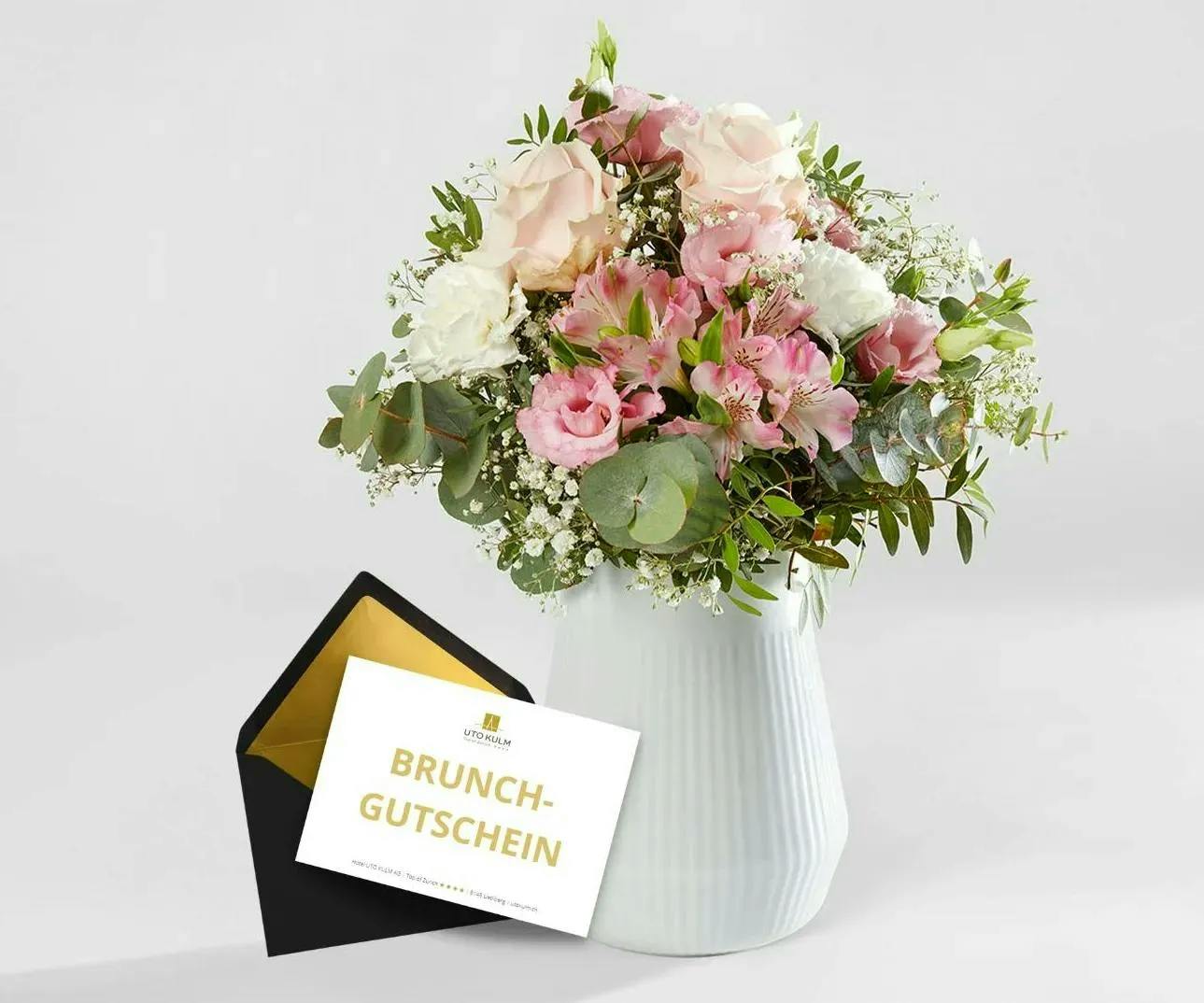 Blumenstrauss «Meret» + Sonntagsbrunch-Gutschein