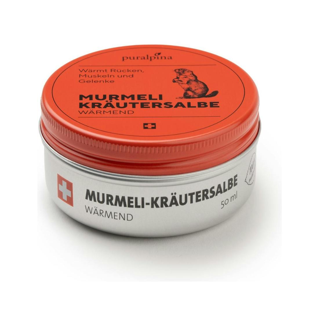 Murmelikräutersalbe wärmend 50ml (rot)