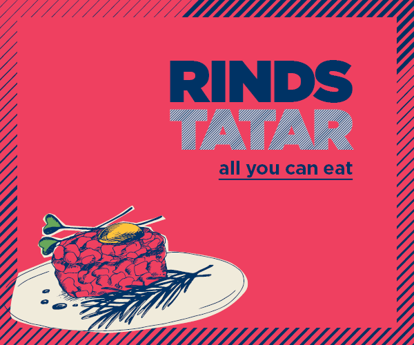 Tatar Night - all you can eat.&nbsp;