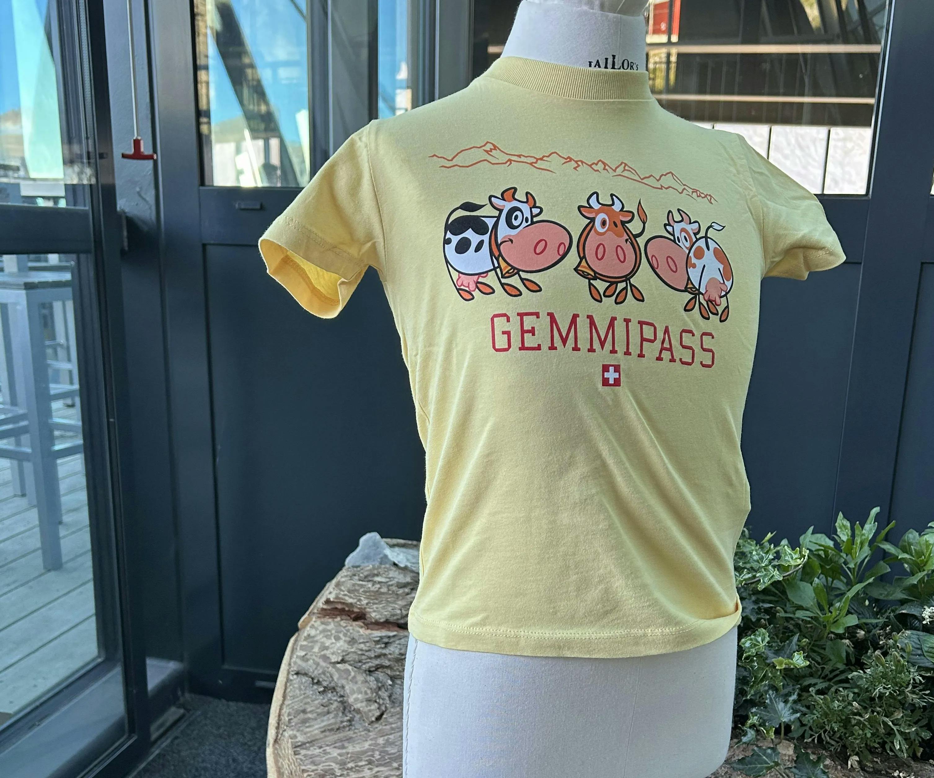 T-Shirt Kinder Gelb Gemmipass