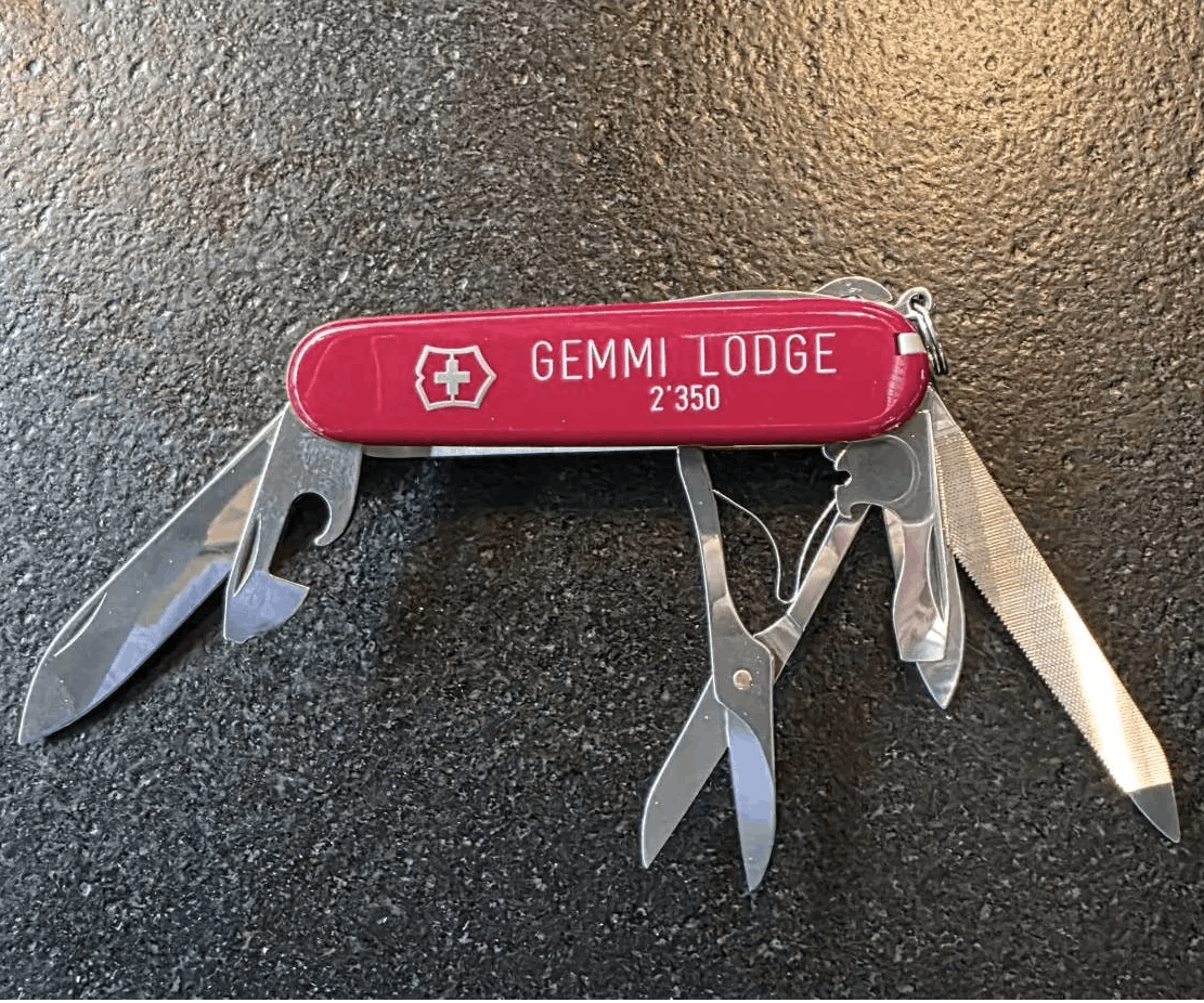 Victorinox Ranger Red mit Gemmi Logo