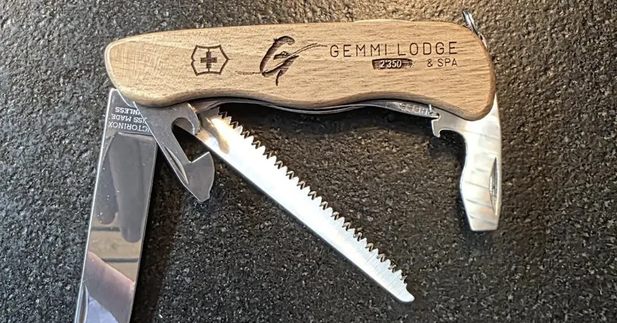 Gemmi Victorinox Forster Wood avec logo Gemmi - Gemmi
