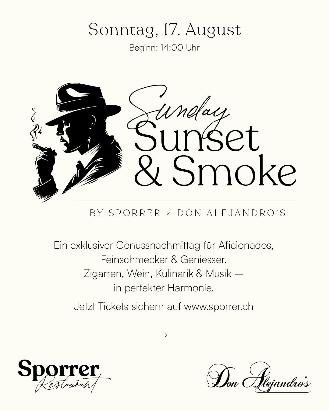 Sunday Sunsest & Smoke