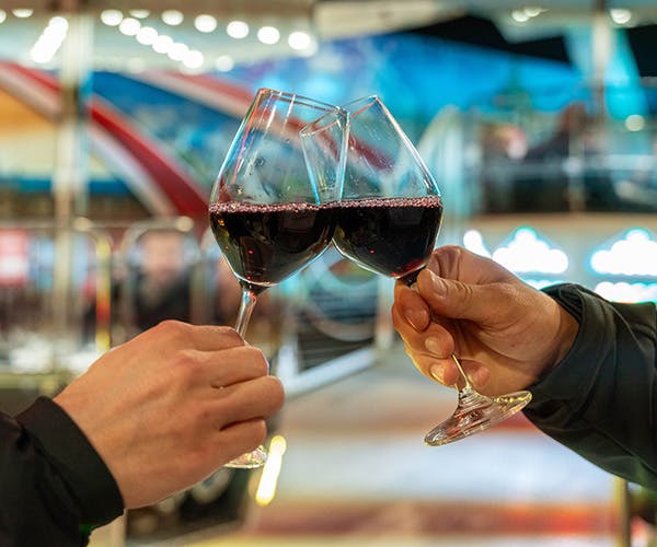 Wine tasting on the ferris wheel