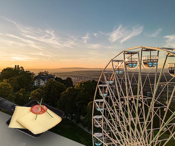 Raclette sur la grande roue