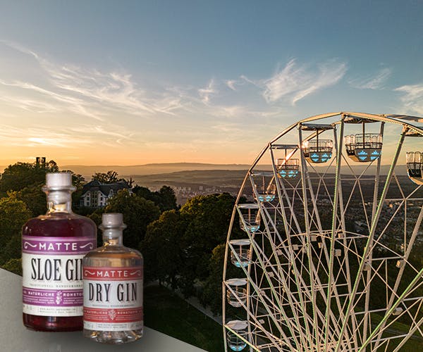 Gin-Degustation auf dem Riesenrad