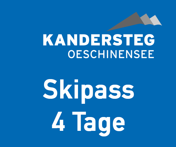 Skitageskarte 4 Tage Kandersteg Winter 2023/2024