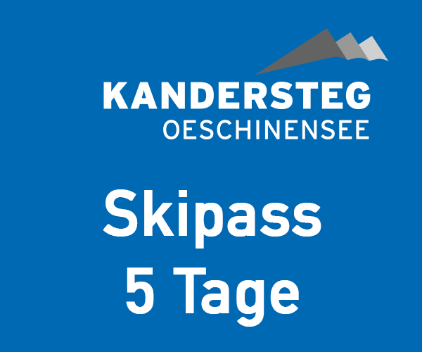 Skitageskarte 5 Tage Kandersteg Winter 2023/2024