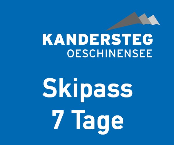 Skitageskarte ohne Talabfahrt 7 Tage Kandersteg Winter 2024/2025