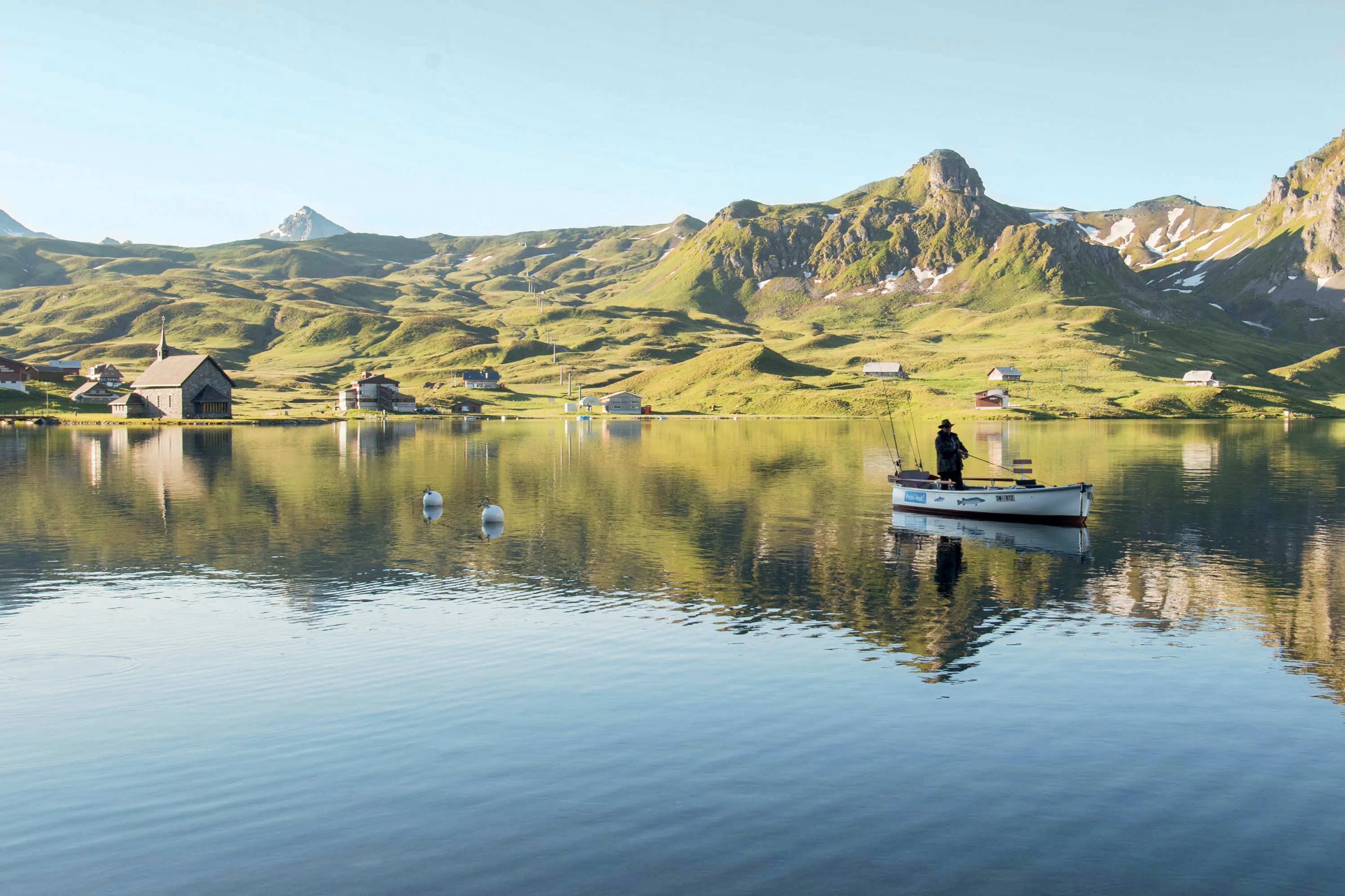 Bergsee-Fischen