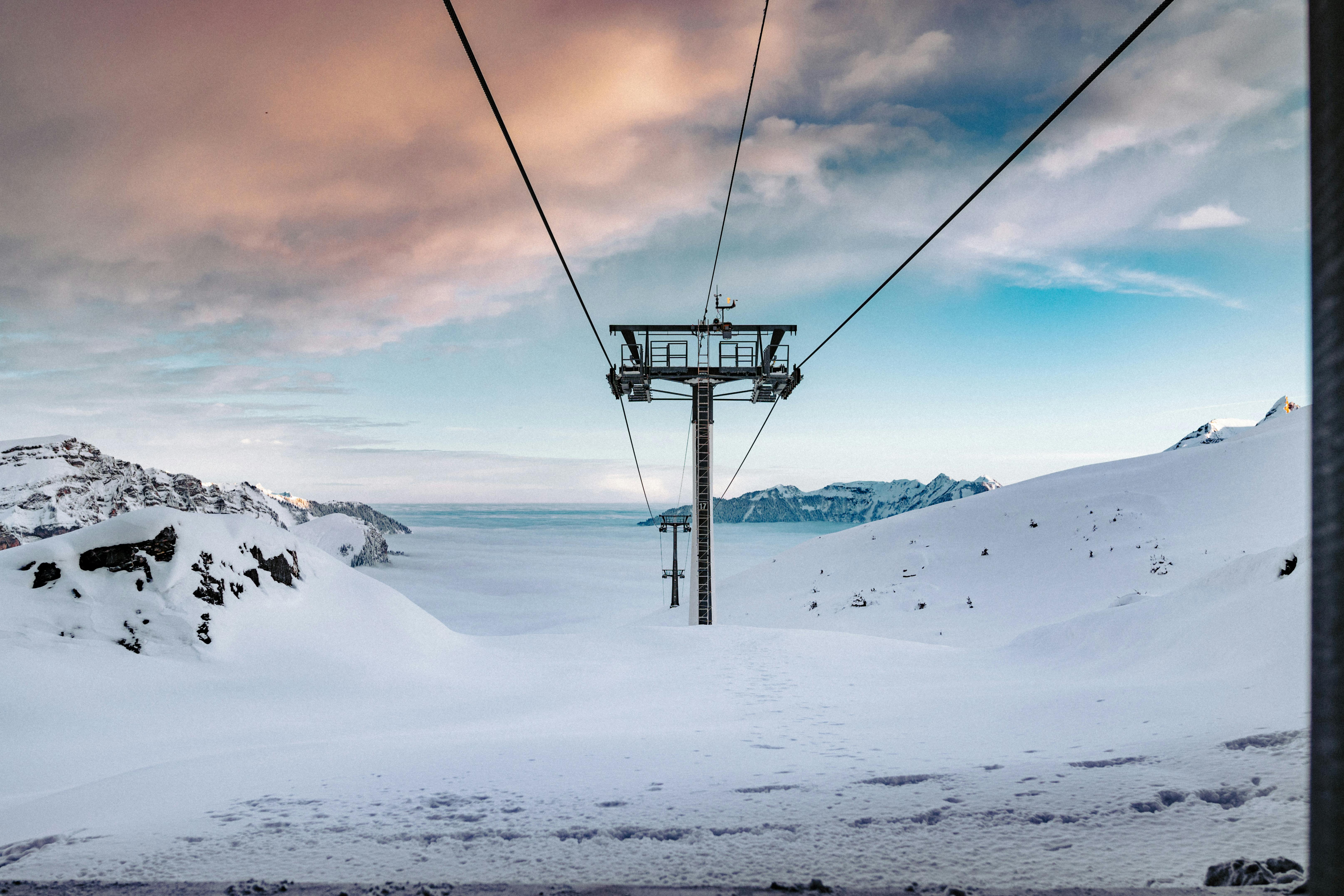 Gondelbahn Winter