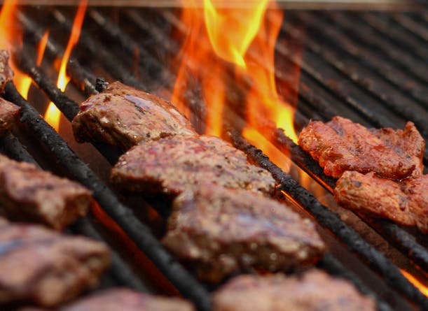 Sunset barbecue on the Männlichen