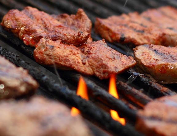 Sunset barbecue on the Männlichen