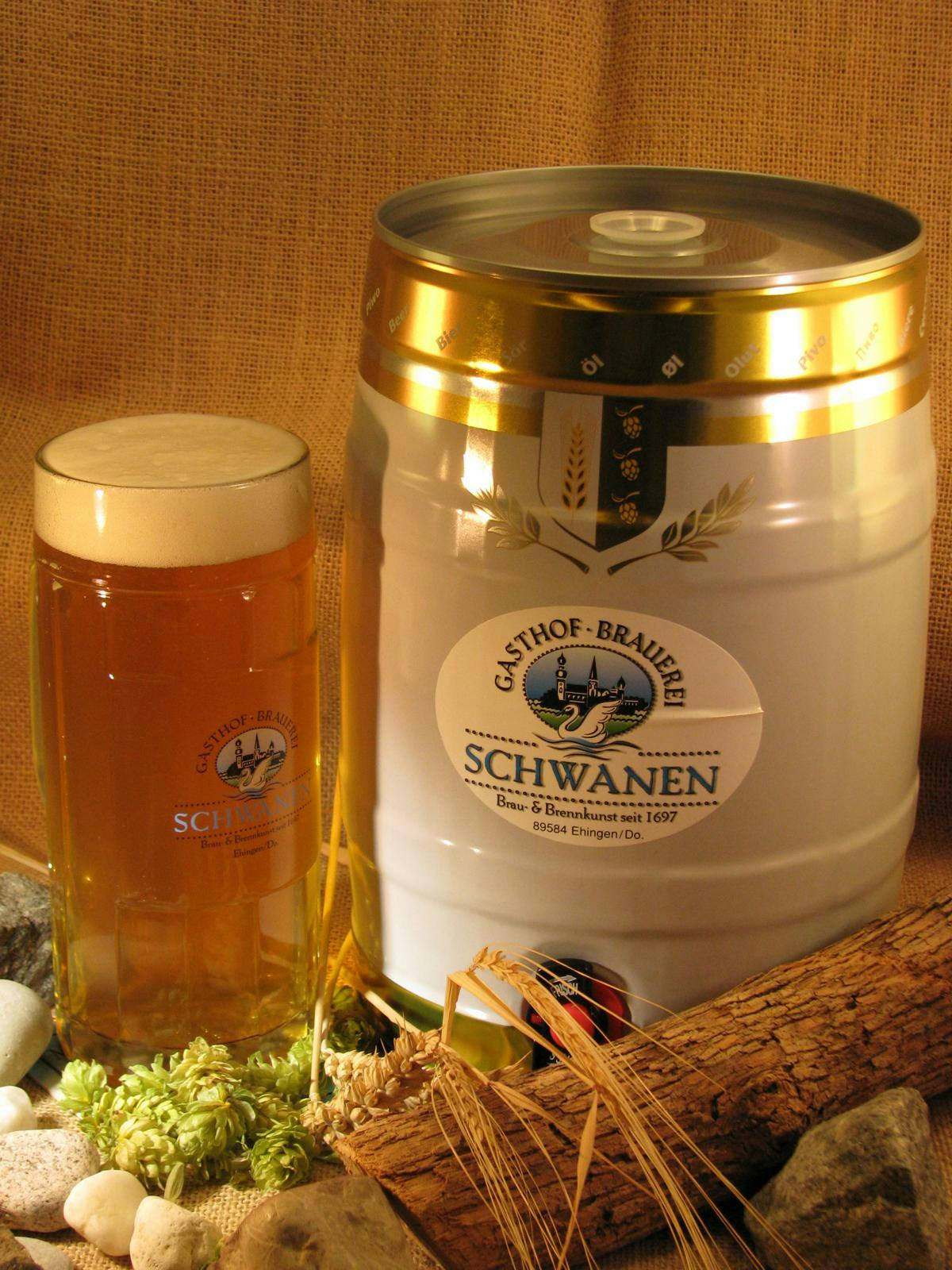 Zwickel im 5 l Partyfass