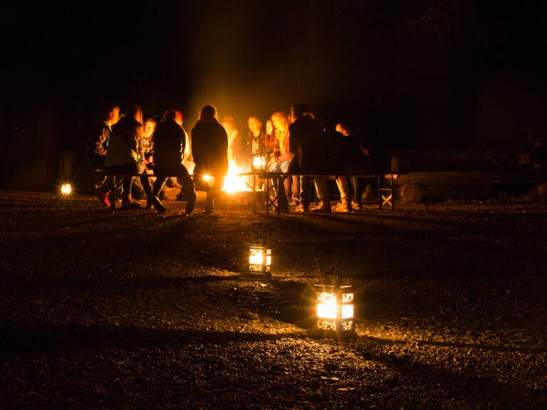 Übernachtung im Park für Erwachsene