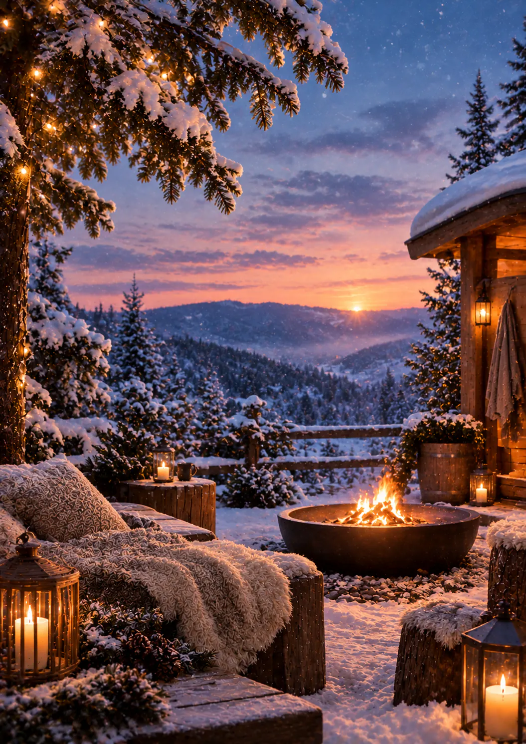 Mitternachtssauna - Winterwunderland