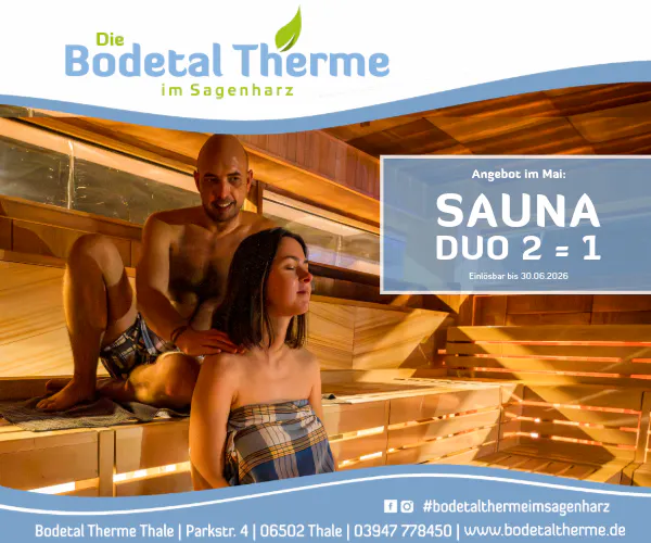 Sauna Duo 2=1 Ticket