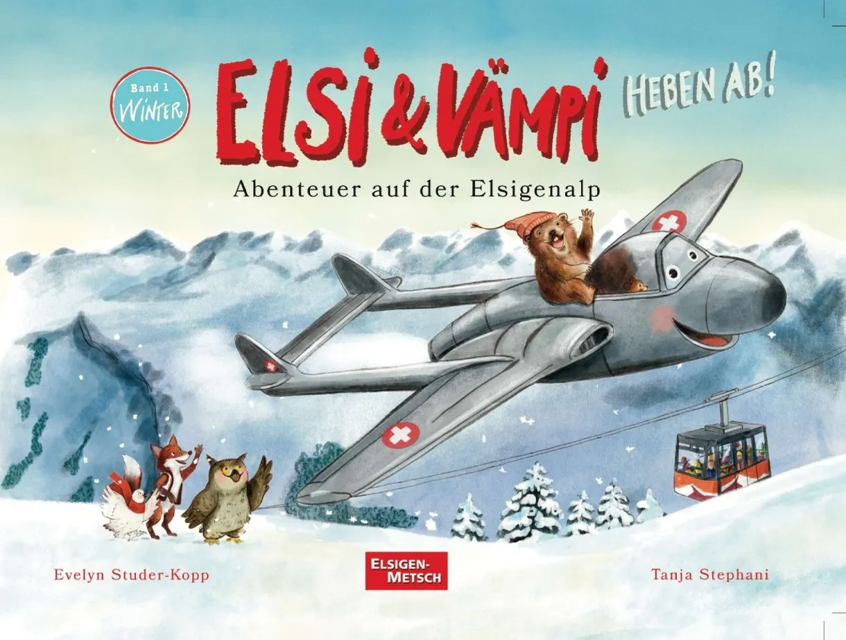 Kinderbuch: Elsi & Vämpi heben ab!