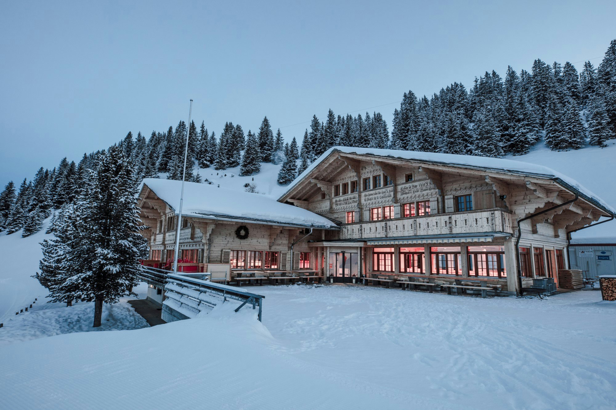 Winterbergromantik - Übernachtung im Berghaus Elsigenalp mit 2-Tagesskipass<br>