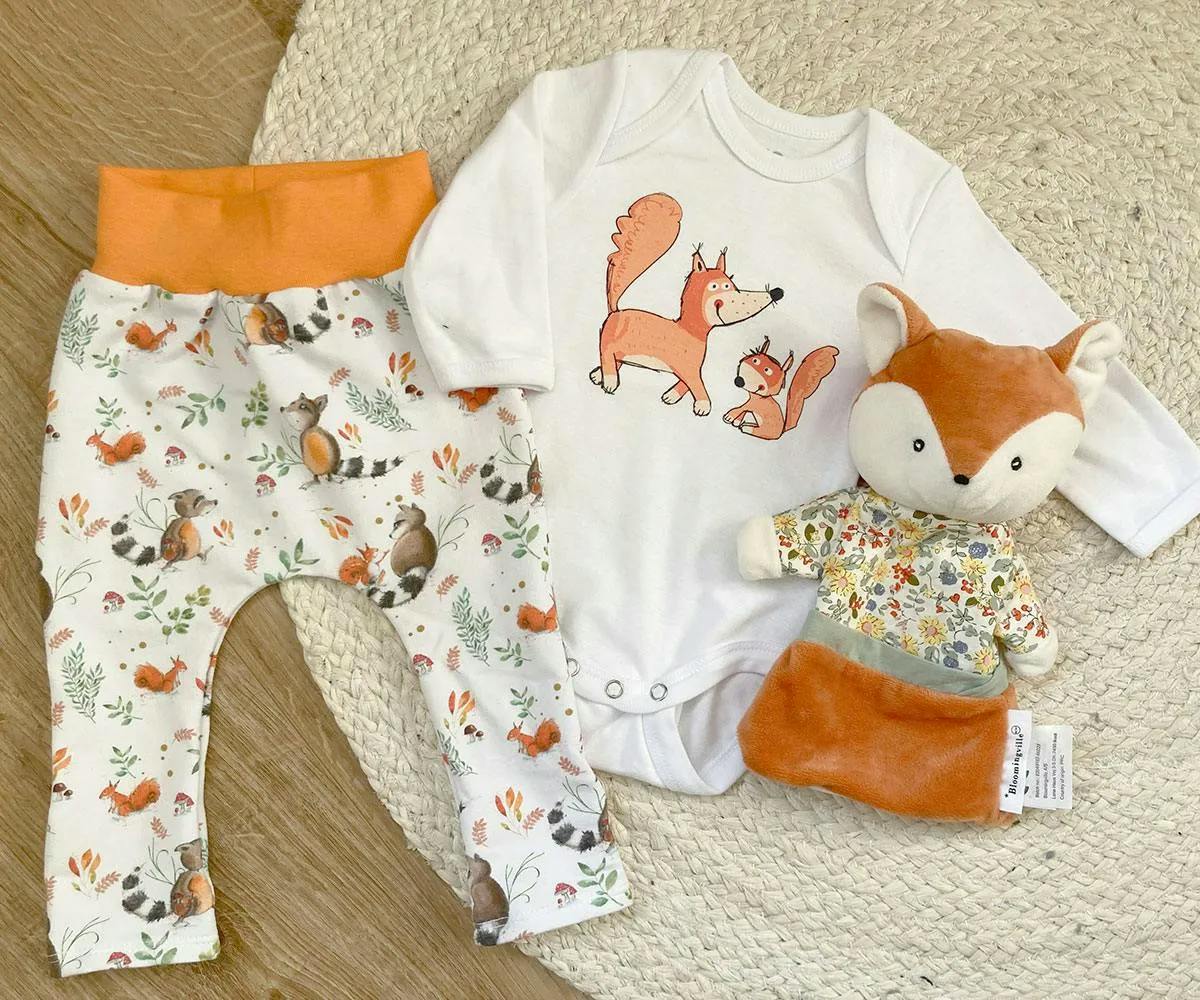 Babyset Waldtiere Gr. 56