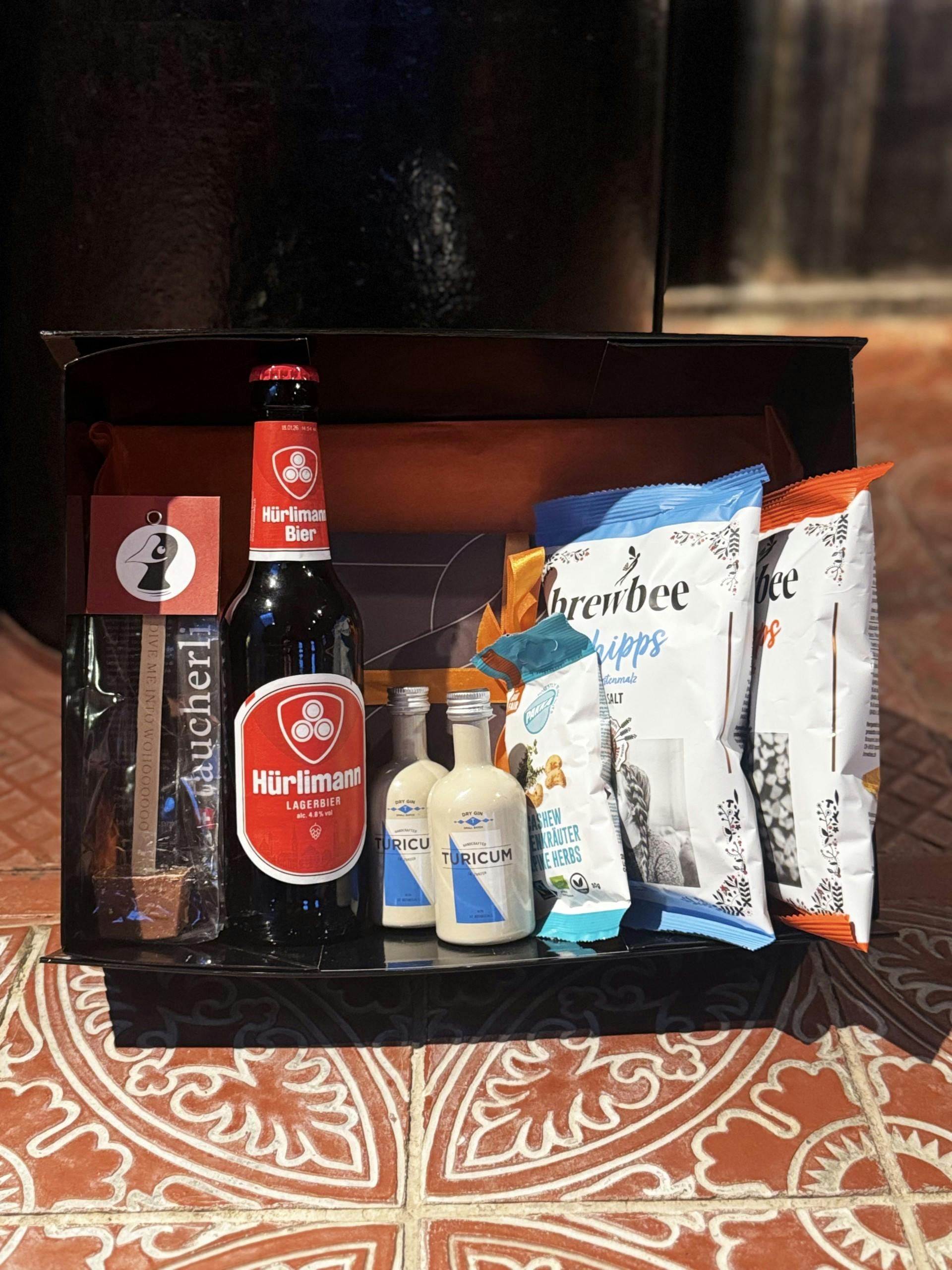 Geschenkbox "Genuss" mit Gutschein