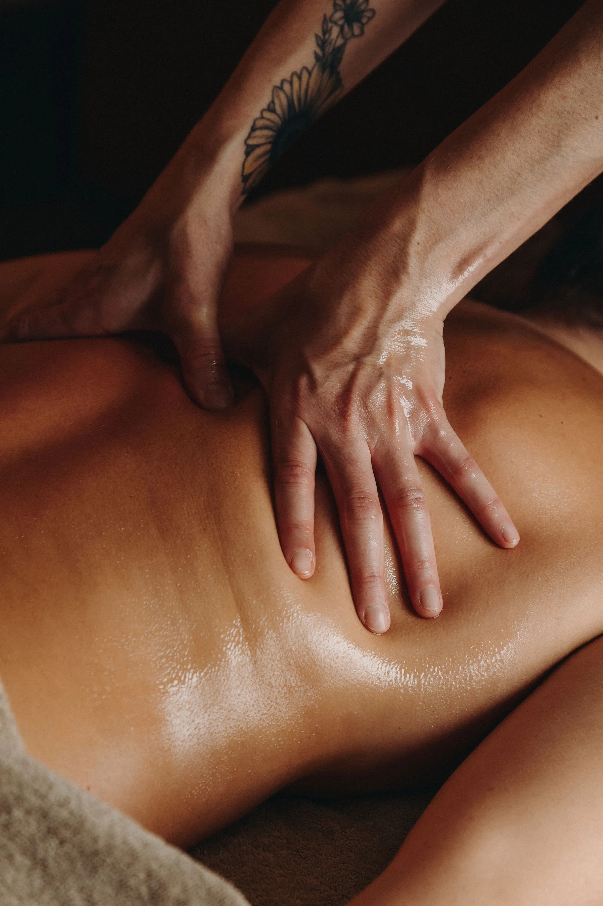 Entspannende Massage