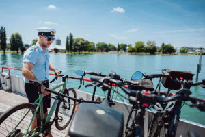 Velo-Runde am Rhein