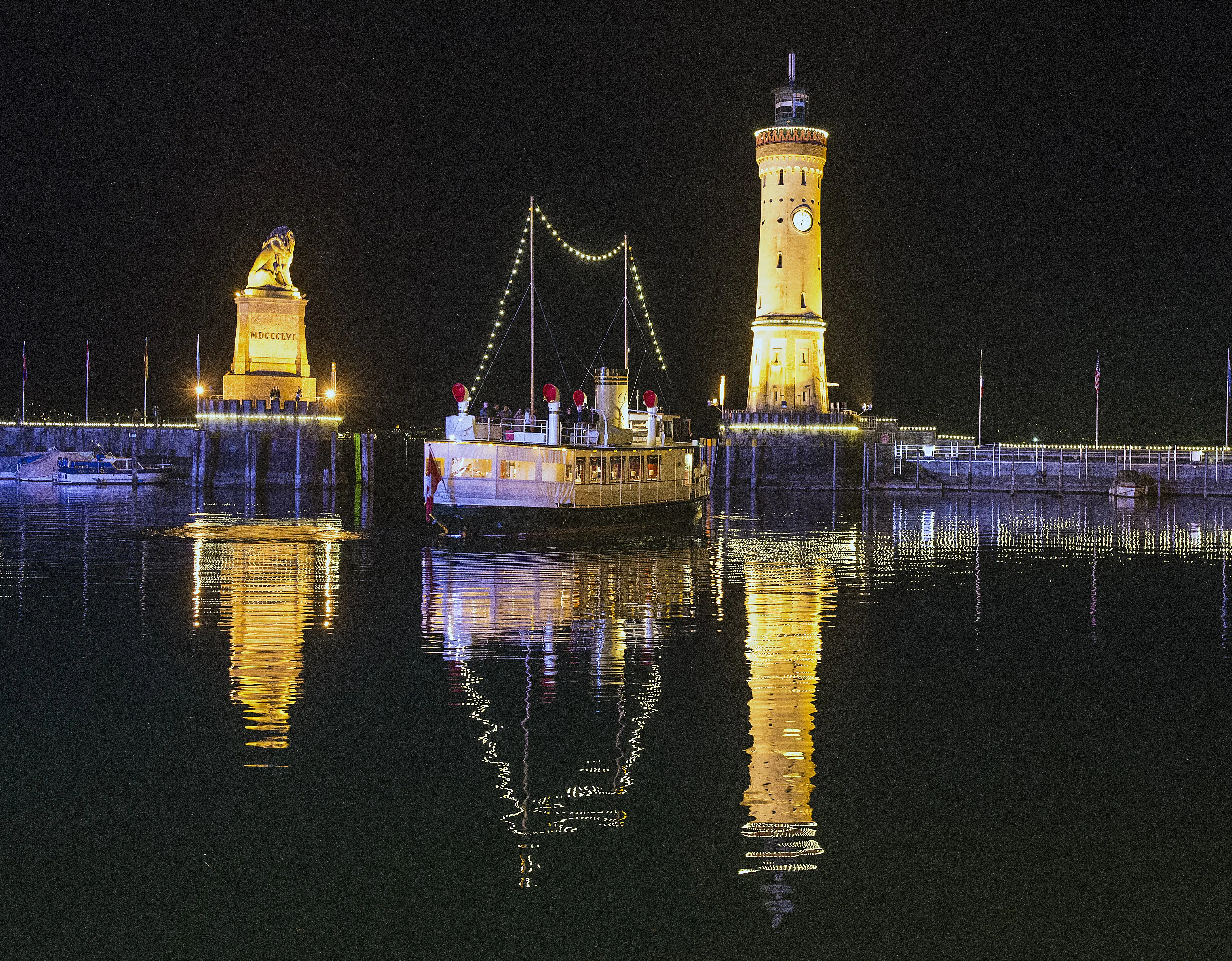 Lindauer Hafenweihnacht mit der M.Y. «Emily»