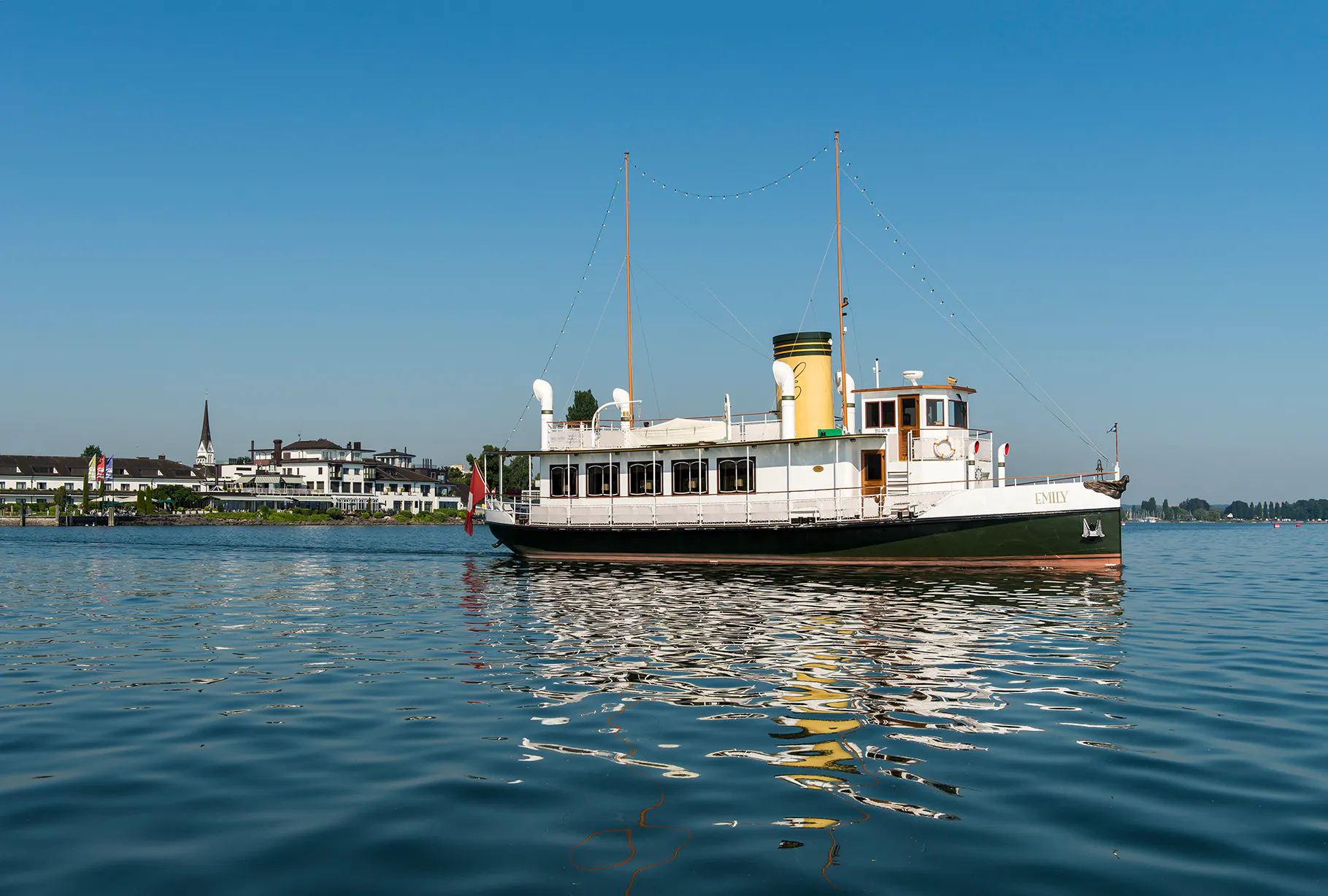 Nautiker Fahrt auf die Interboot «Schweizer Tag» 