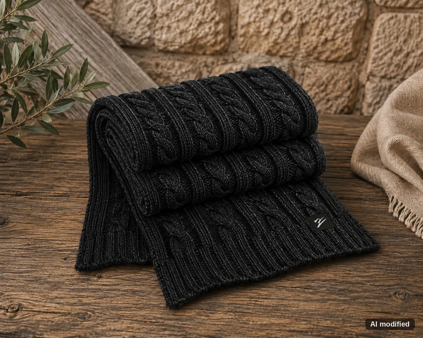 Écharpe « Cable Knit »