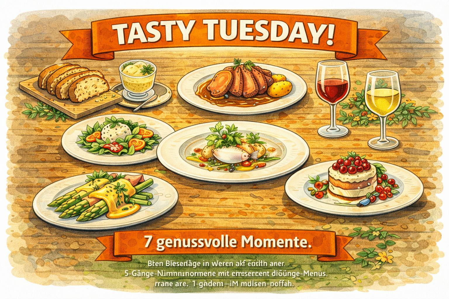 TASTY TUESDAY - Großartiger Genuss am Dienstag!