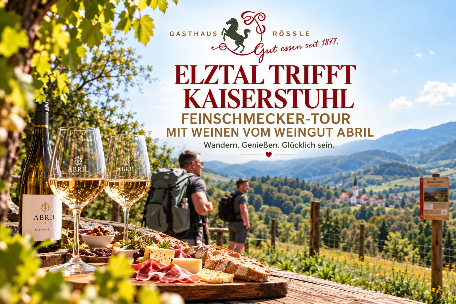 Elzacher Feinschmecker-Tour mit Weinen vom Weingut Abril