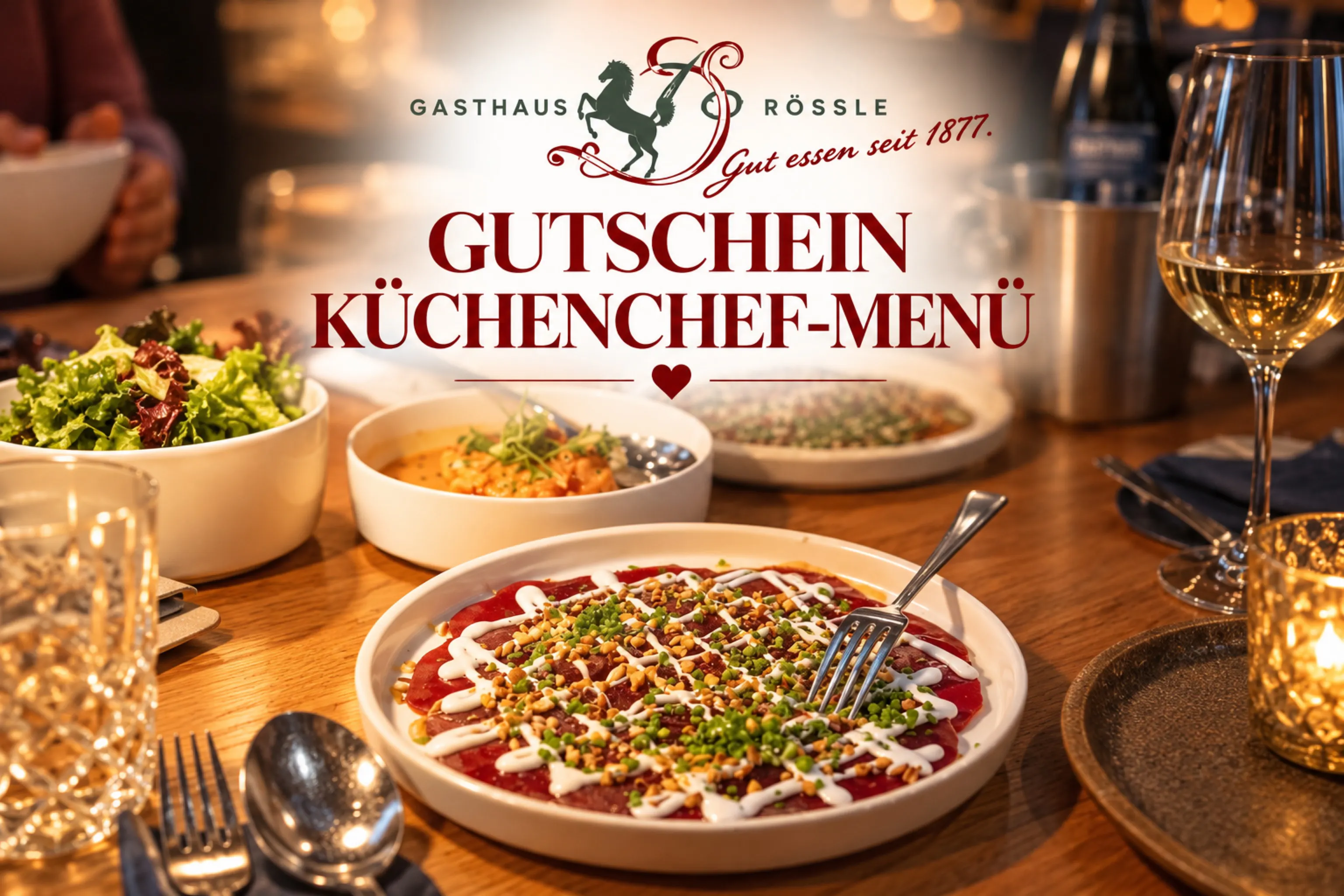 Küchenchefmenü
