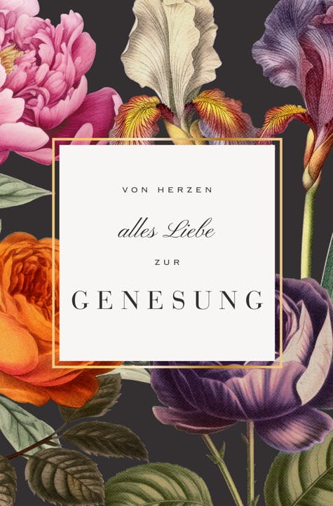 Karte - Gute Besserung