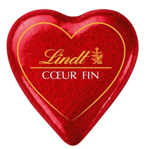Lindt-Herz Schokolade