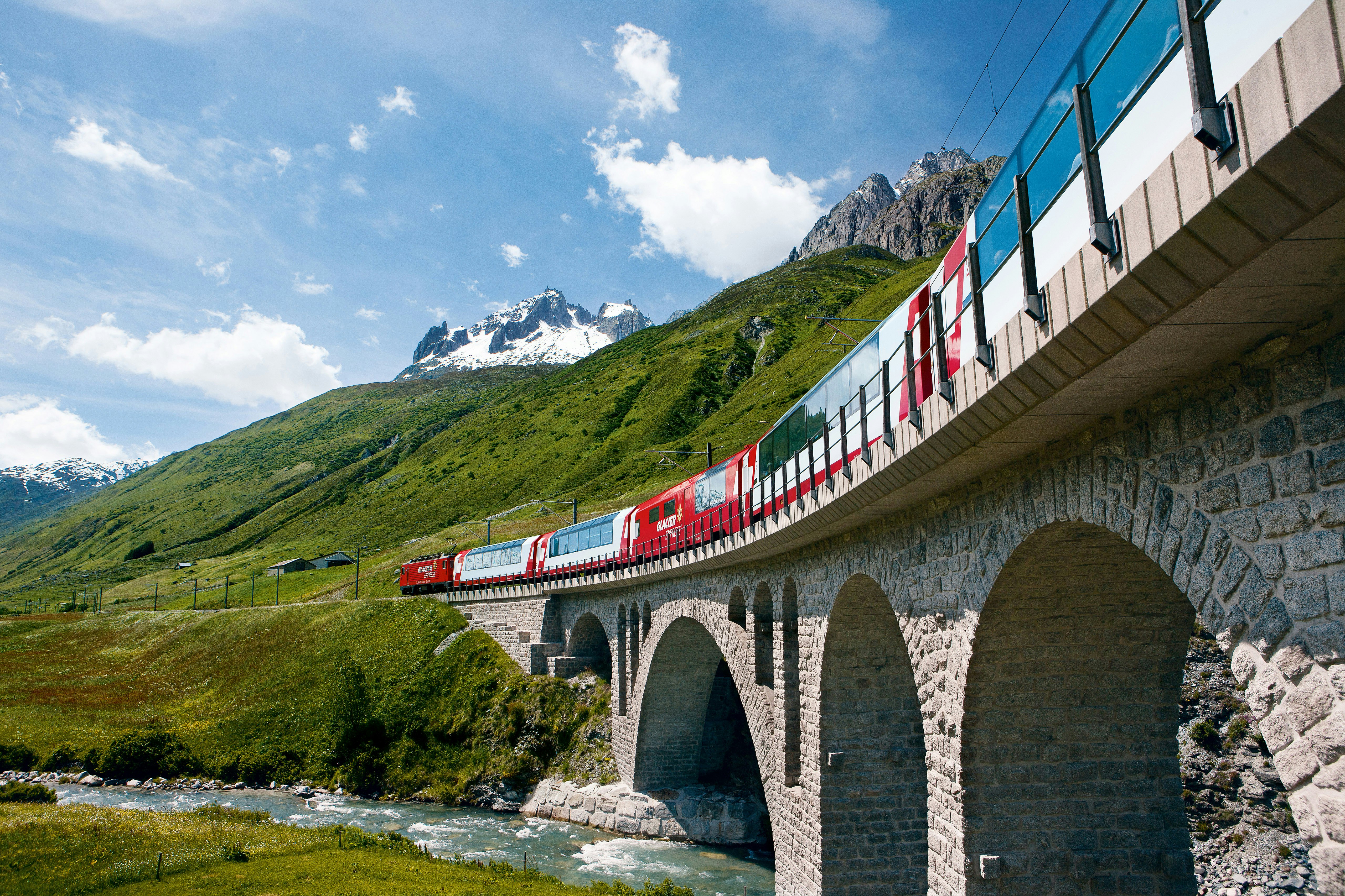 Glacier Express Round Trip with Overnight Stay