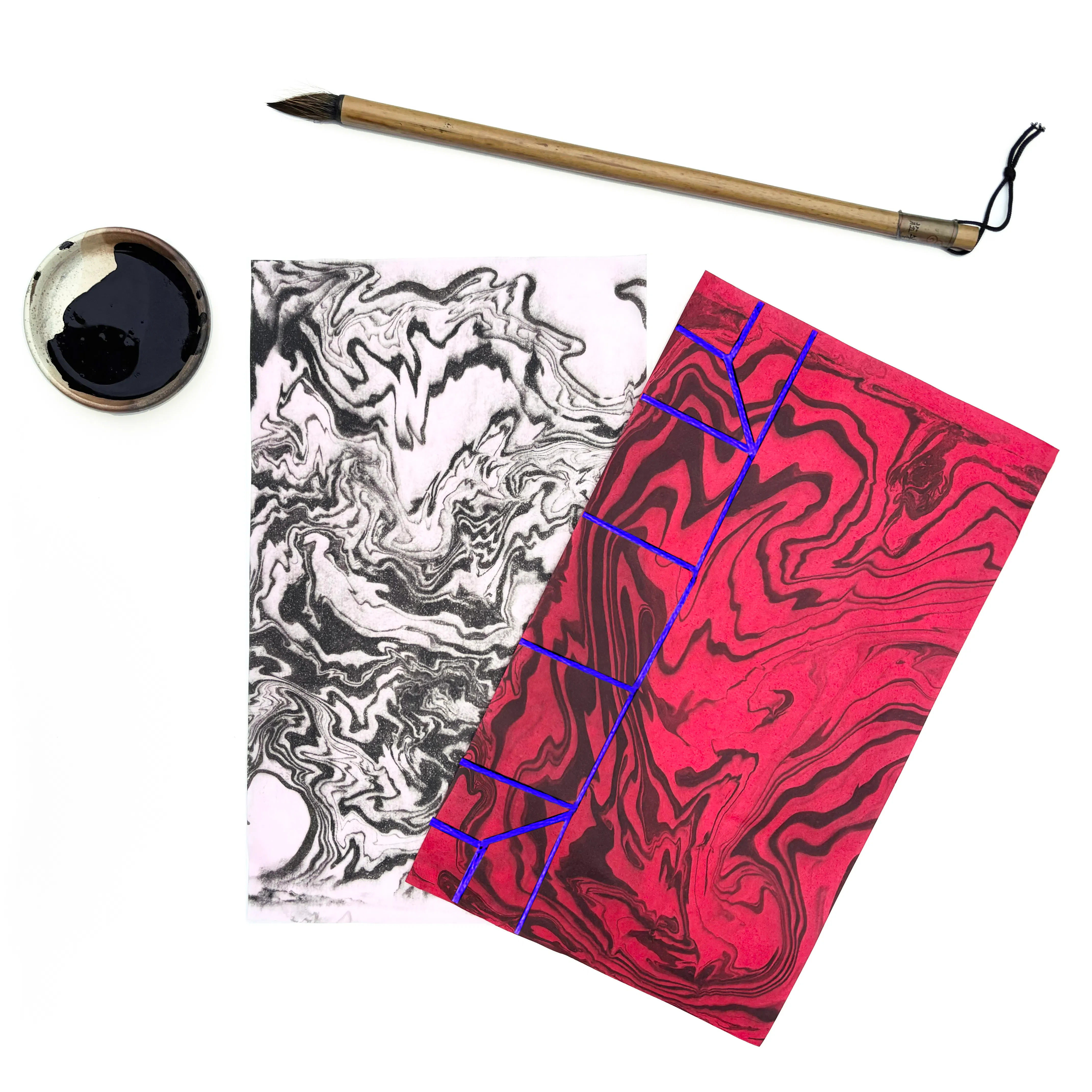 Workshop: «Suminagashi & Fukurotoji – japanische Marmorier- und Buchbindetechnik»