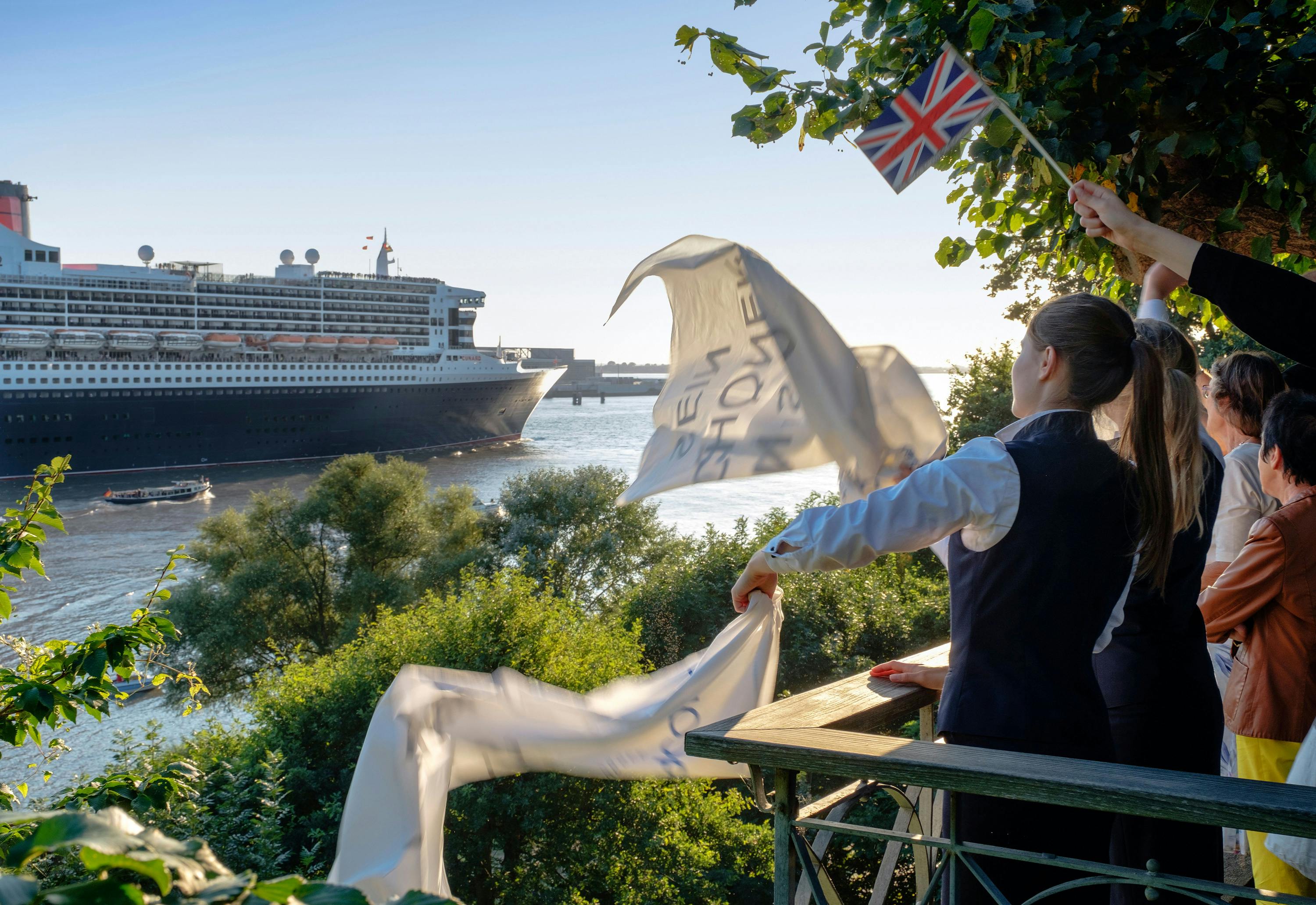 CUNARD FAREWELL PARTYS