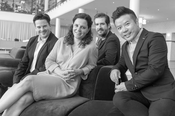 Konzert des  Stradivari Quartett, Xiaoming Wang (Violine) Stefan Tarara (Violine) Lech Antonio Uszynski (Viola) Maja Weber (Violoncello)