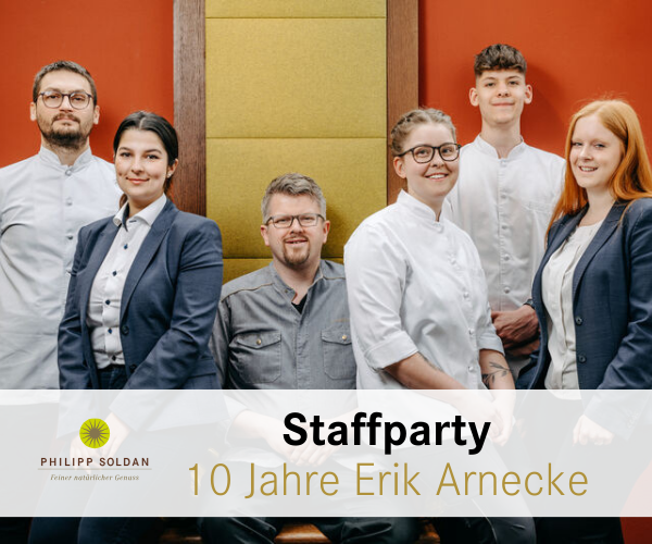 Staffparty – 10 Jahre Erik Arnecke