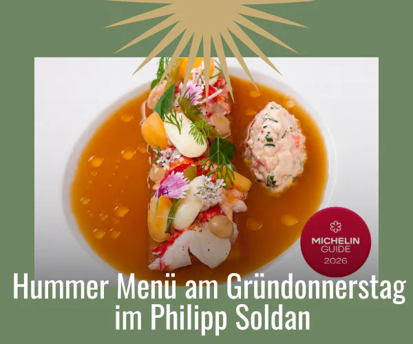 Hummer Menü am Gründonnerstag im Philipp Soldan