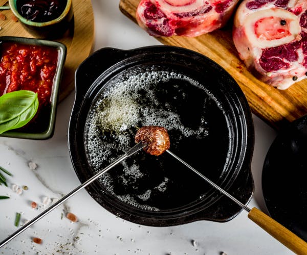 Fondue Abend in der Walkemühle Alm 