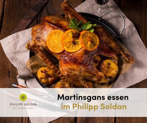 Specialevent: Martinsgans essen im Philipp Soldan
