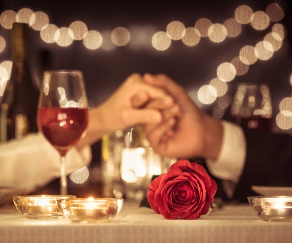 Valentinstag "Menü der Sinne"