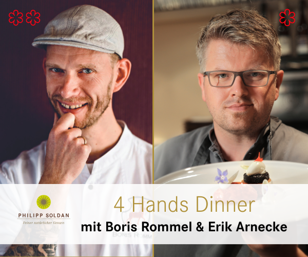 4 Hands Dinner: Boris Rommel meets Erik Arnecke