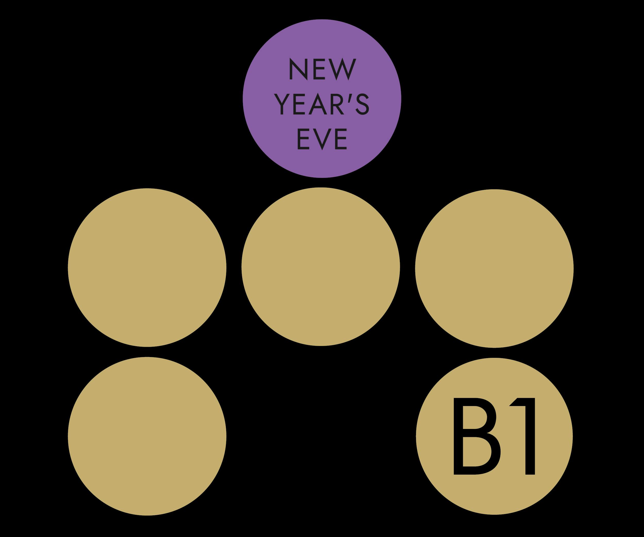 Silvester über den Dächern von Basel