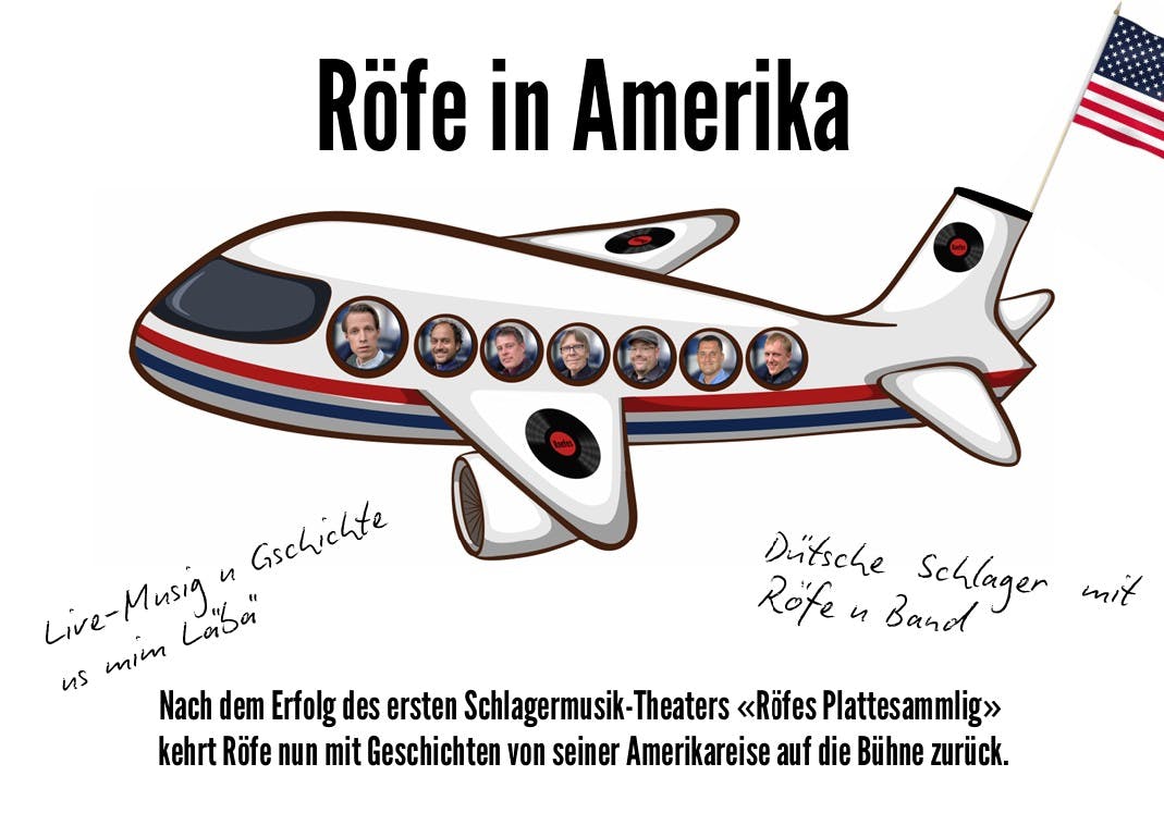 Röfes Plattensammlung - "Röfe in Amerika"